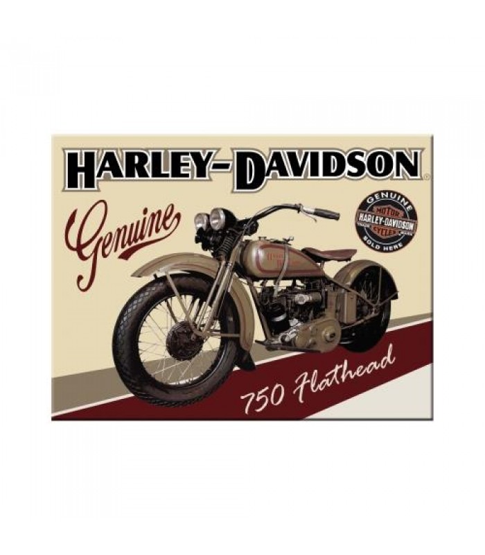 Магнит Nostalgic-Art "Harley-Davidson Flathead" (14223)
